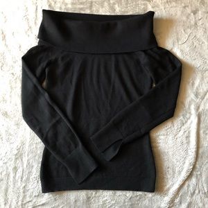 BCBG Off the shoulder sweater